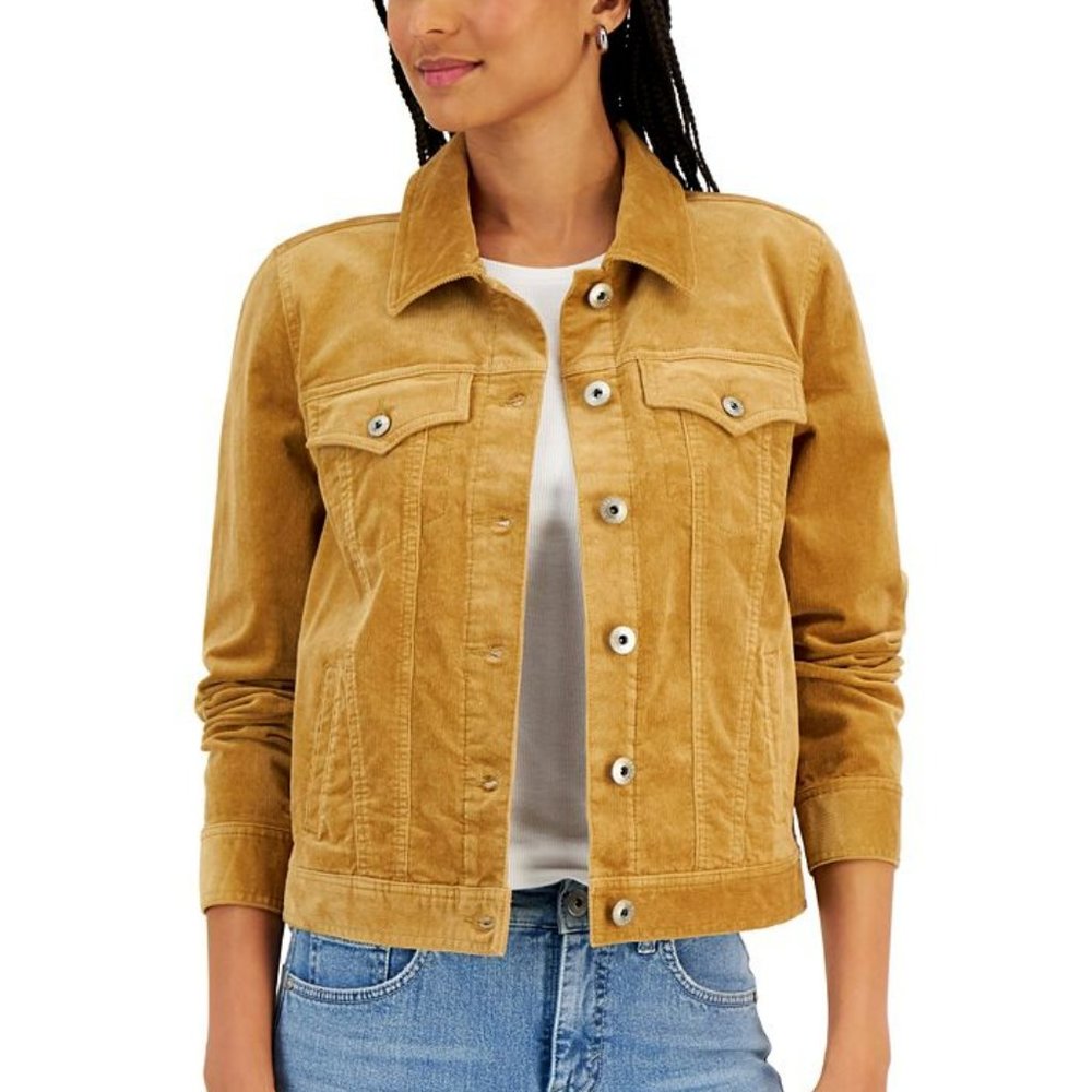 LEVISTRAUSS Tan Corduroy Jacket Size Large